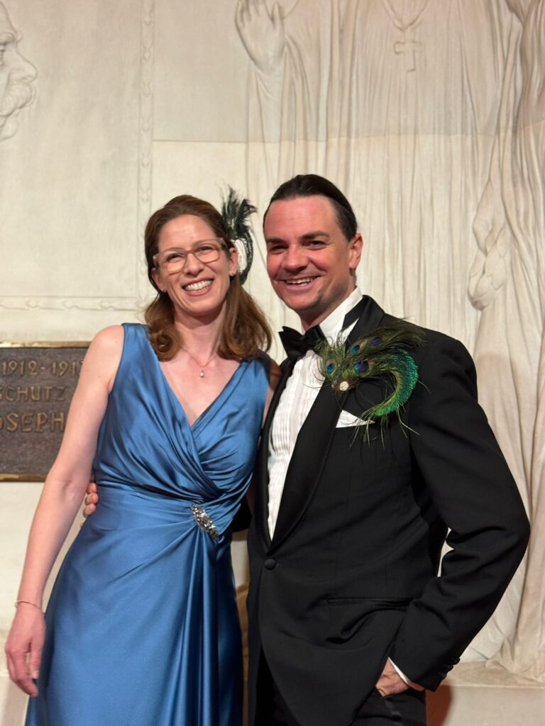 Martha und Sebastian in der Ballnacht