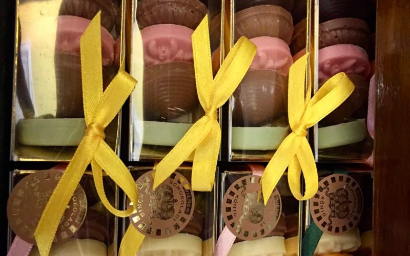 Schokoladeknöpfe vom Wiener Schokoladekönig