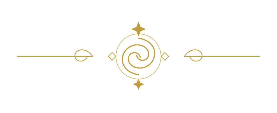 Goldenes Ornament